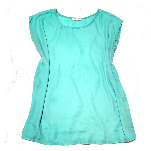 Turquoise Women’s Relaxed Fit Blouse (bin2) - Picture 1 of 6